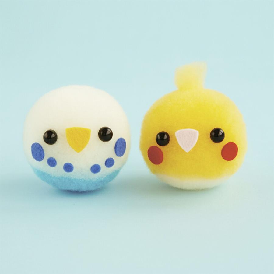 羊毛フェルト ボンボン手芸 オカメインコ セキセイインコ 樹 Miki 簡単 手作りキット アクレーヌ ハマナカ 手芸 H Fanmary ファンメアリー 通販 Yahoo ショッピング