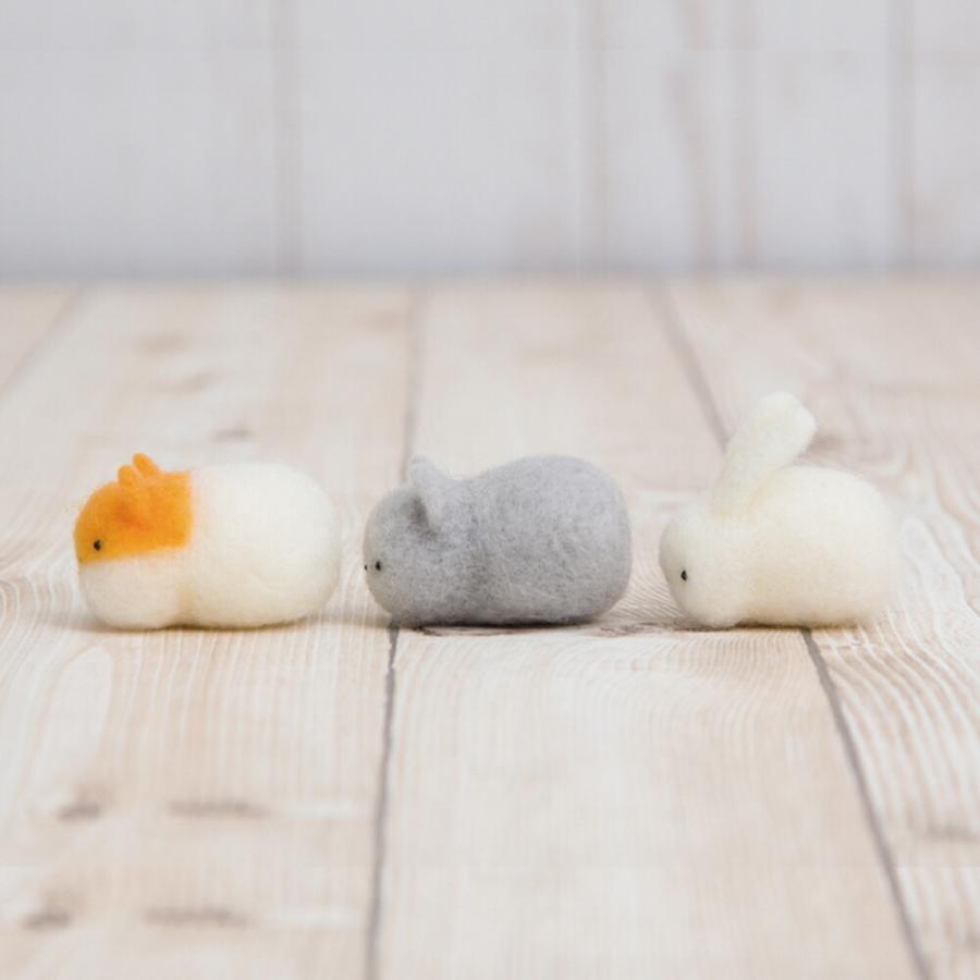 羊毛フェルト キット 初心者向け はじめてのアクレーヌ おしりフェイスアニマル Maco Maako 簡単 手作りキット ハマナカ 手芸 H Fanmary ファンメアリー 通販 Yahoo ショッピング