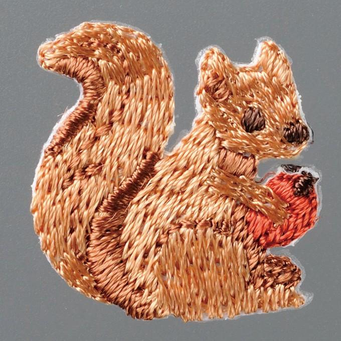 ワッペン アイロン 動物 かわいい Coucou リス ハンドメイド 手芸 栗鼠 H4578 Fanmary ファンメアリー 通販 Yahoo ショッピング