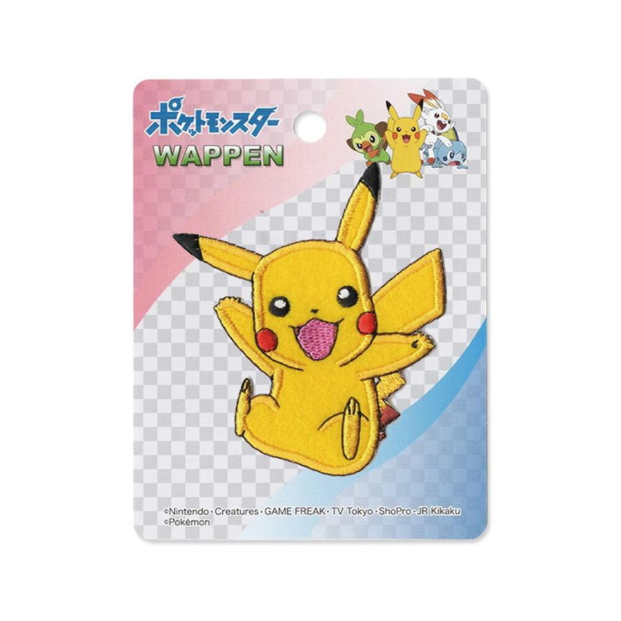 ワッペン アイロン ポケモン ピカチュウ 大きいサイズ ビッグ 刺繍 アップリケ キャラクター ポケットモンスター 幼稚園 保育園 手芸用品稲垣服飾 Ing Pikachu Psw001 Fanmary ファンメアリー 通販 Yahoo ショッピング