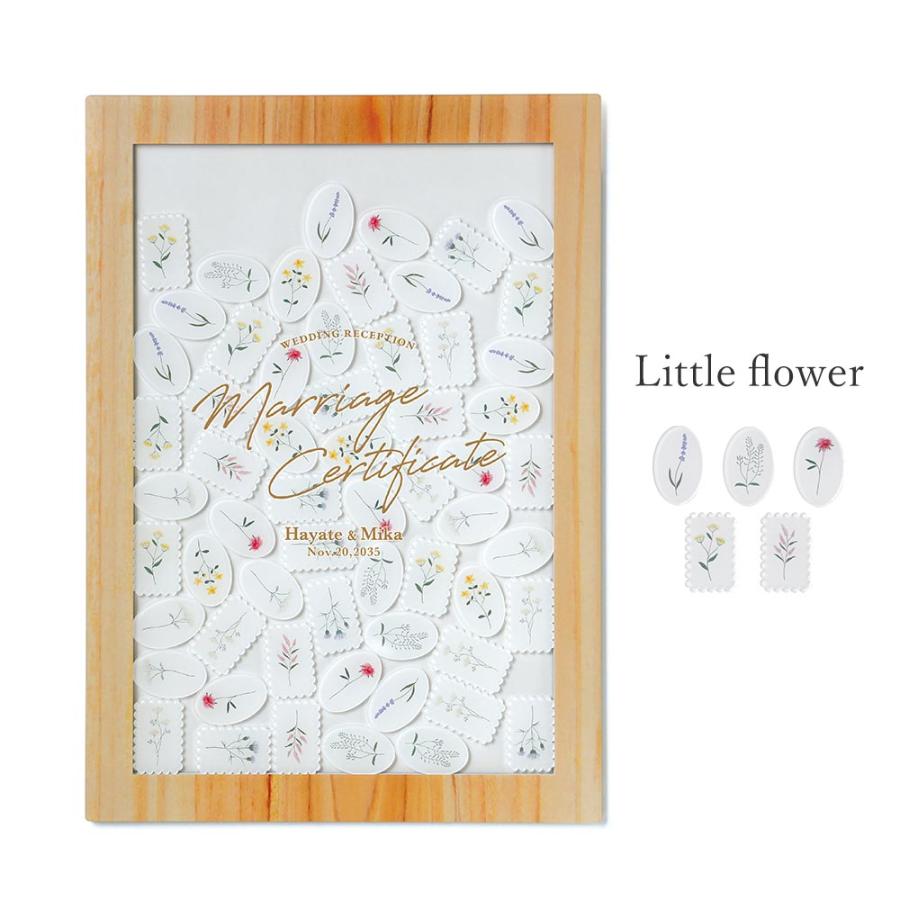 ウェディングドロップス アクリル証明ドロップス 結婚証明書 ゲスト