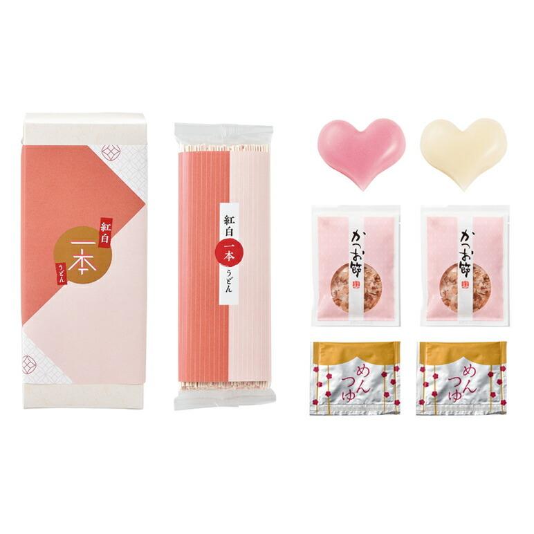 引き出物 結婚式 内祝い 紅白一本うどんb 縁起物 Ob Ud 5 Fanmary ファンメアリー 通販 Yahoo ショッピング