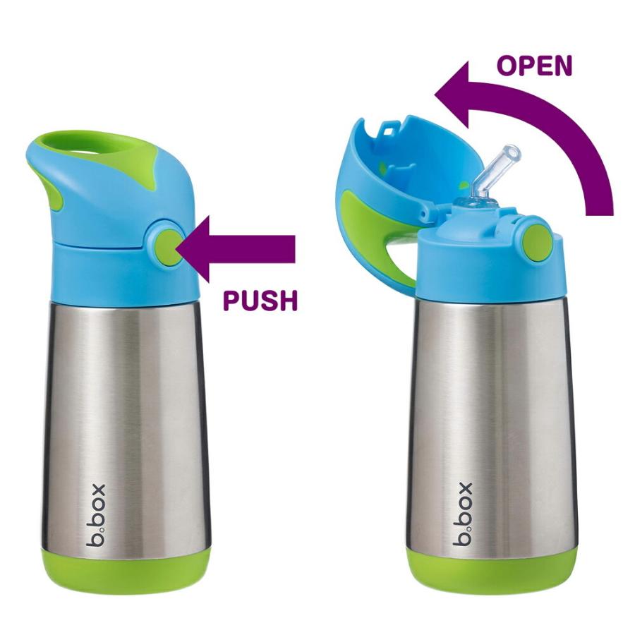 水筒 子供 ストロー B Box ビーボックス 携帯ステンレスボトル Insulated Drink Bottle ベビー キッズ 保冷 保温 男の子 女の子 Sum Idb Fanmary ファンメアリー 通販 Yahoo ショッピング