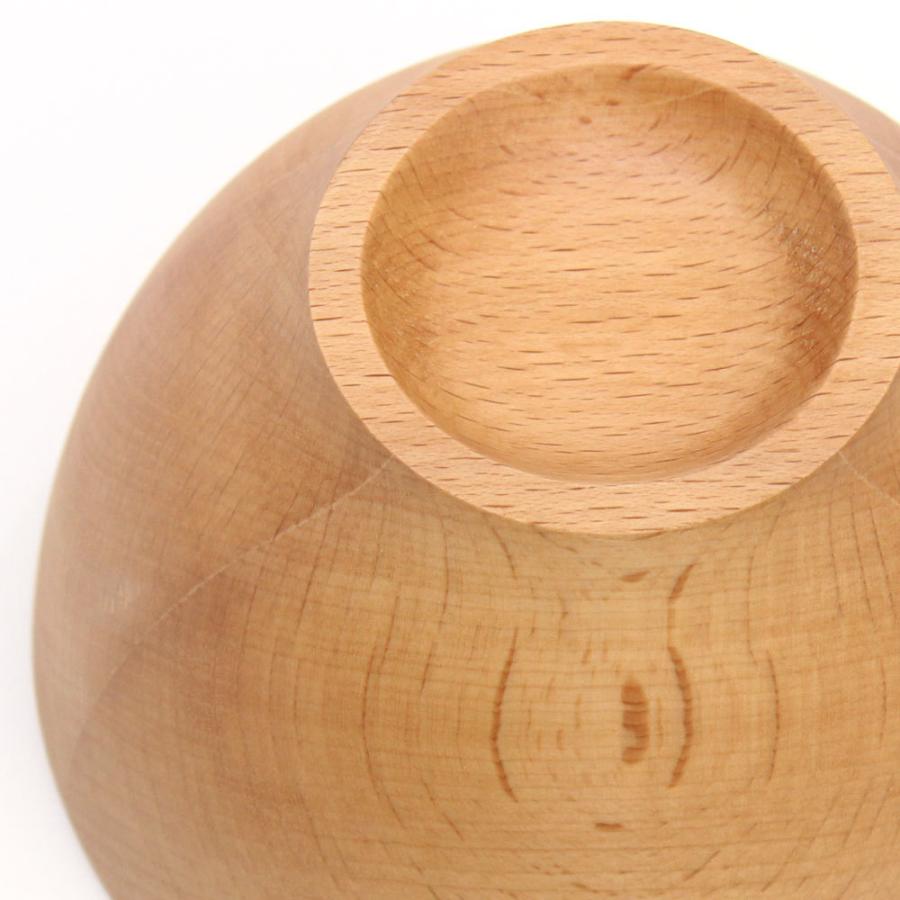 木製 食器 MUTE ライスボウル S メイプル ビーチ 13cm お茶碗 お皿 お椀 飯碗 ご飯茶碗 おうちカフェ カフェ風 おしゃれ 高