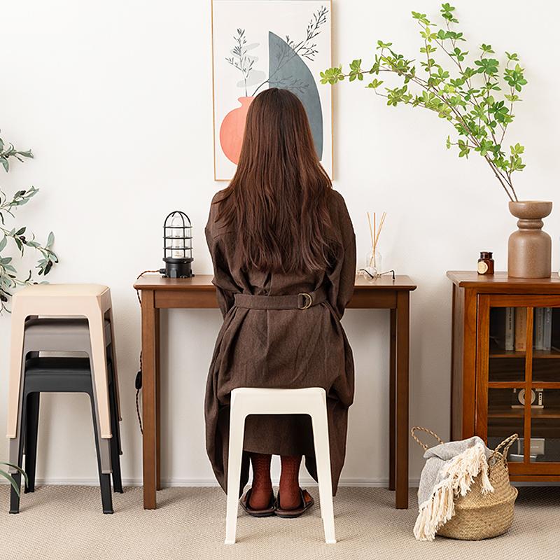 スタッキングスツール 6脚セット 座面高46cm 椅子 イス チェア