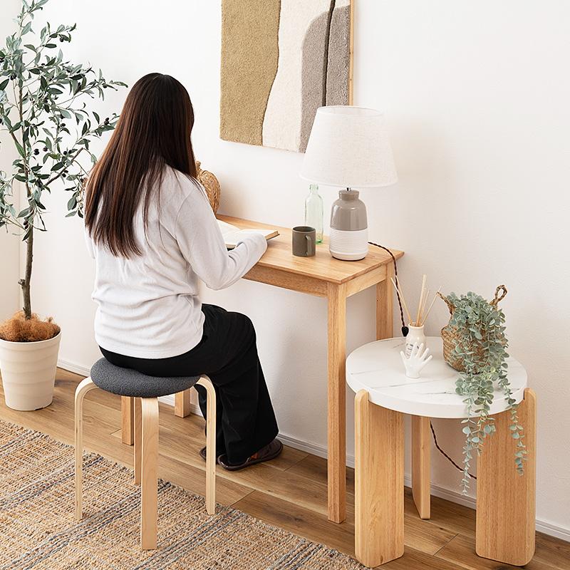 スタッキングスツール 4脚 セット 座面高45cm イス おしゃれ 北欧 木製