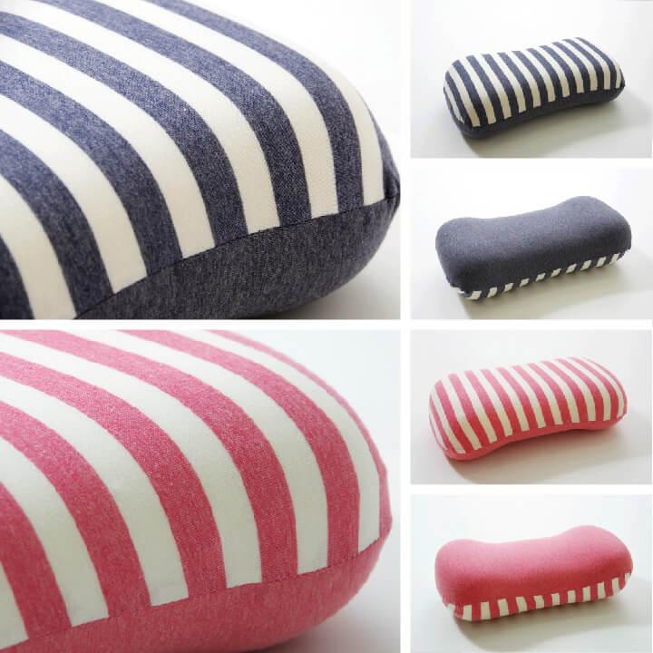 クッション 約40×20cm もっちり 低反発 モールドクッション 腰当て