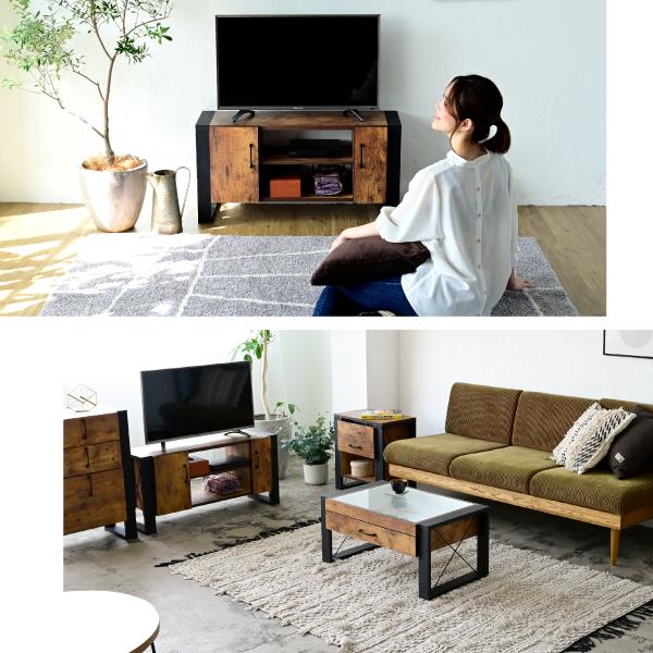 テレビ台 32型 対応 ヴィンテージ 風 幅 90cm ブルックリン