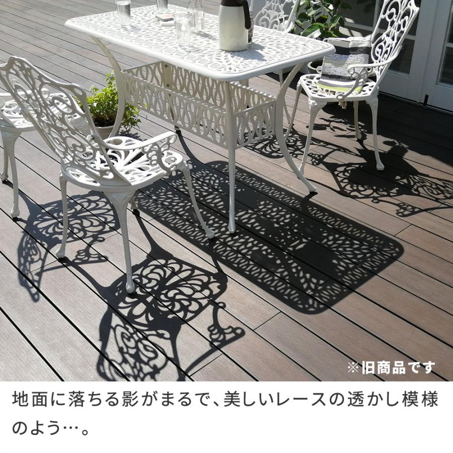 ガーデンテーブル 単品 アルミ 90cm 丸 円 屋外 おしゃれ 北欧