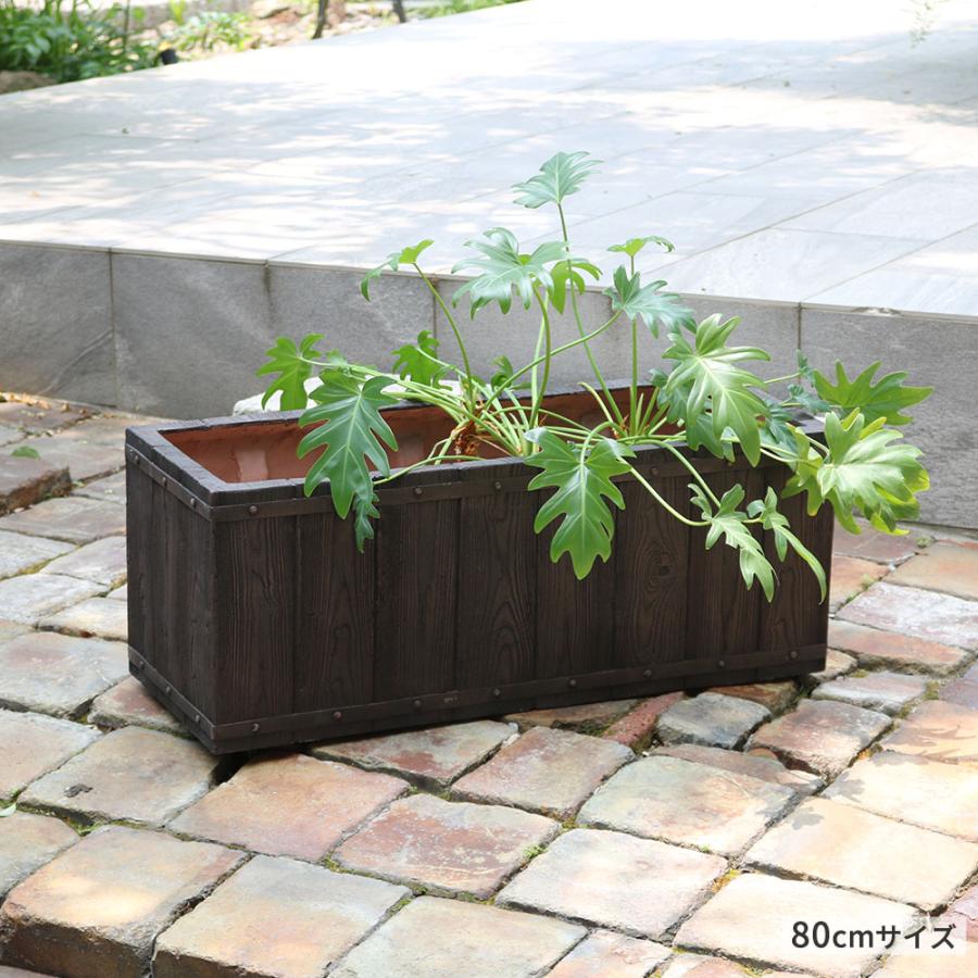 激安【大型 盆栽鉢 植木鉢 長方形】約60年前 洗浄済 No.53 激安【大型