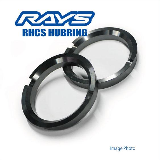 RAYS RAYS(レイズ) ツバ付き ハブリング 2個セット 外径65mm-内径54mm