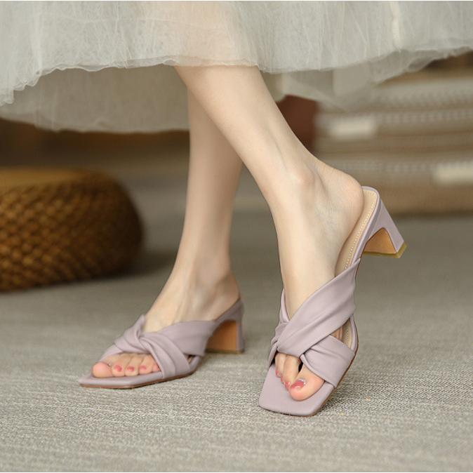 サンダル ミュール 歩きやすい 韓国 かわいい 太ソール レディース チャンキーヒール ミュールサンダル 幅広 スクエアトゥ ソール 美脚サンダル 痛くない 美脚 A3mi7l7yvc レディースファッション Kccc Uk