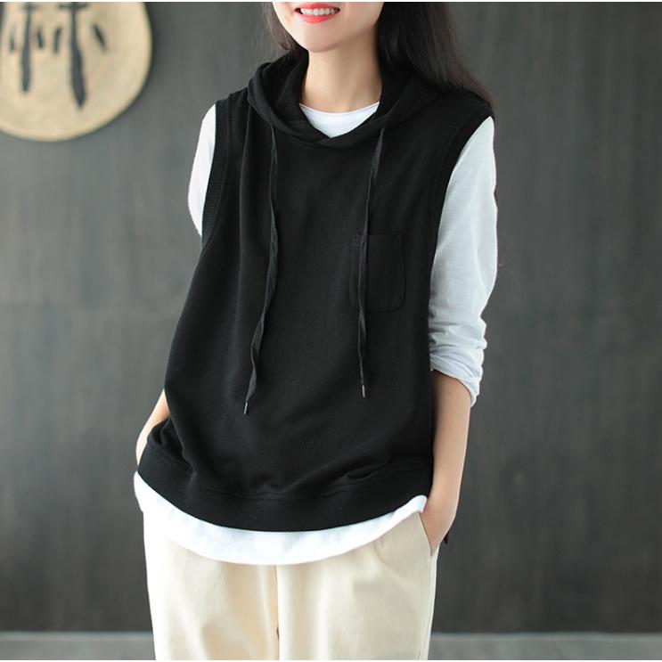 限定セール 10 クーポン配布中 ベスト レディース おしゃれ カットソーベスト ジレ フーテッドベスト トップス レディース ベスト プルオーバー パーカー Hz11 Xp172 松田商事 通販 Yahoo ショッピング