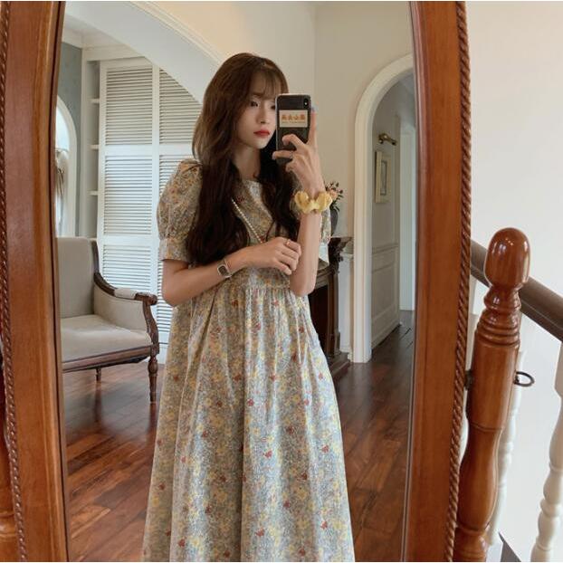 21 新品 半袖 春夏 ロングワンピース レディース 花柄ワンピース 森ガール 花柄 ゆったり 大きいサイズ ロング丈ワンピース 膝下 花柄 Hz21jyw012 松田商事 通販 Yahoo ショッピング