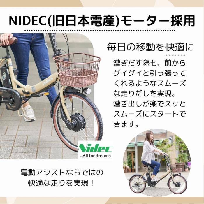 PELTECH（ペルテック） 防犯登録付き 限定モデル 電動アシスト