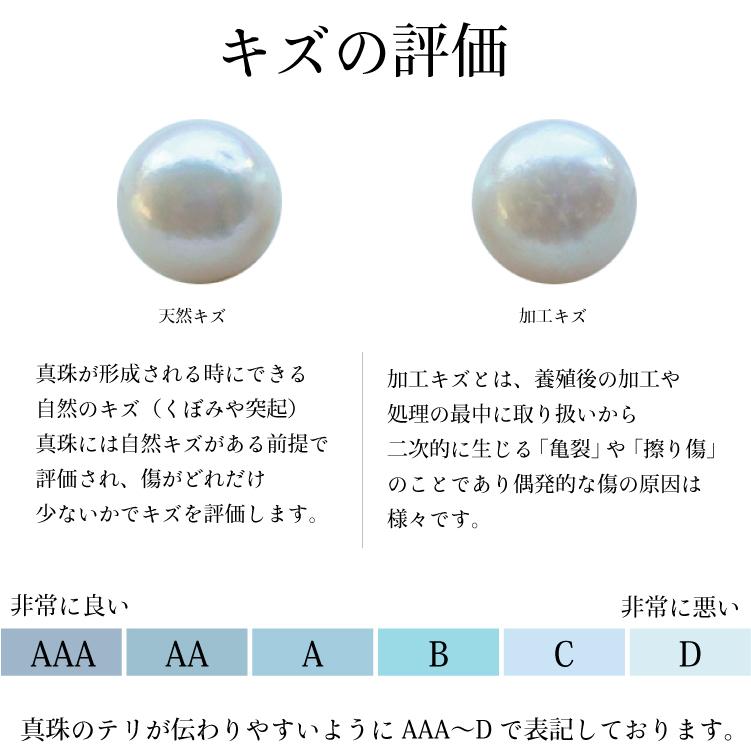 アコヤ真珠 ステーション ネックレス 3.5-4mm ホワイト あこや 本真珠 真珠 あこや真珠 K18 パール ギフト プレゼント フォーマル カジュアル 送料無料の画像