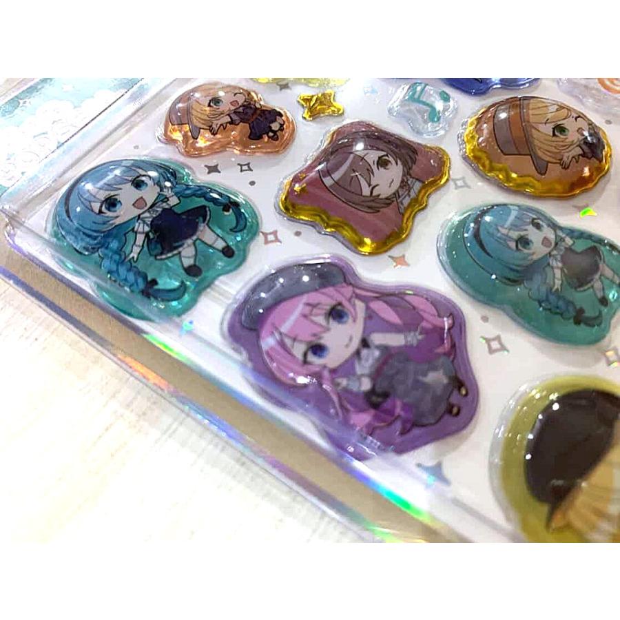 CRUX（クラックス） 初音ミク うるちゅるポップシール ピアプロ