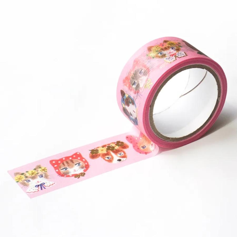 Aiko Fukawa 布川愛子 箔押しマスキングテープ niko tape ニコニコ