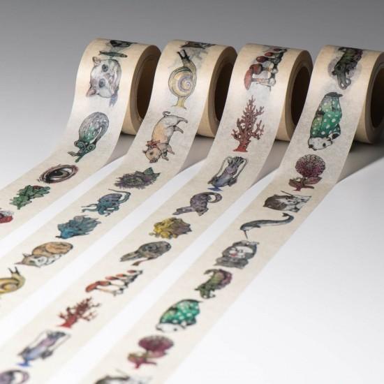 ヒグチユウコ ホルベイン 2018コラボ・マスキングテープ ラフレシア