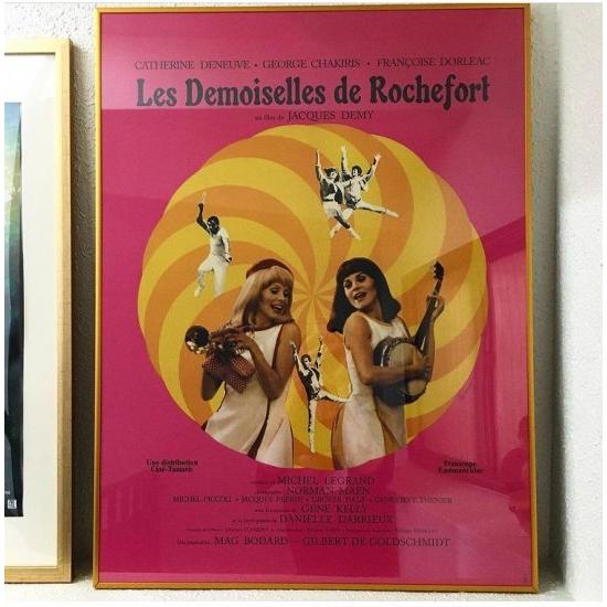 ジャック・ドゥミ 復刻版ポスター ロシュフォールの恋人たち Poster