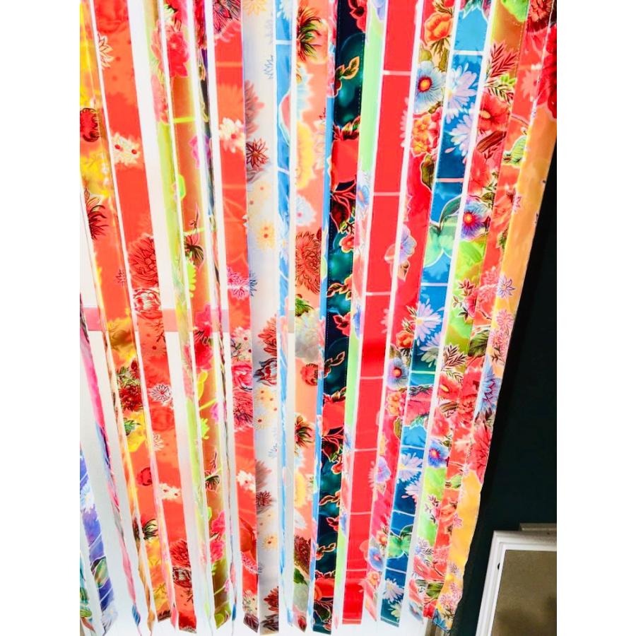 KITSCH KITCHEN（キッチュキッチン） ドア・カーテン ミックス お花柄