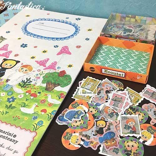 マリーニ＊モンティーニ エクート フレークシール ニャンコ