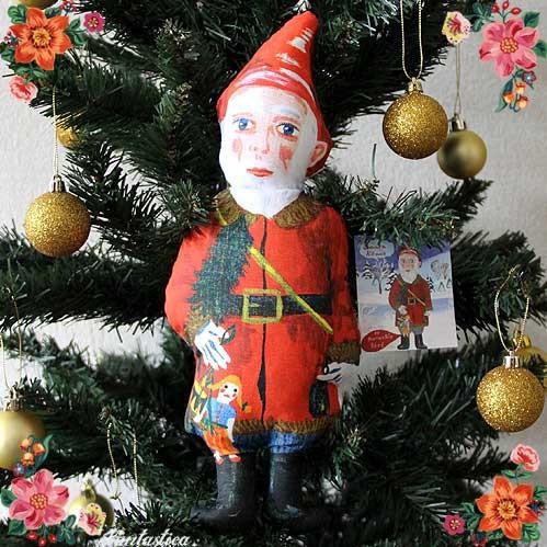 ナタリー・レテ ドール サンタクロース Santa Claus サンタのぬいぐるみ人形 :NL103:fantasticaファンタスチカ雑貨店