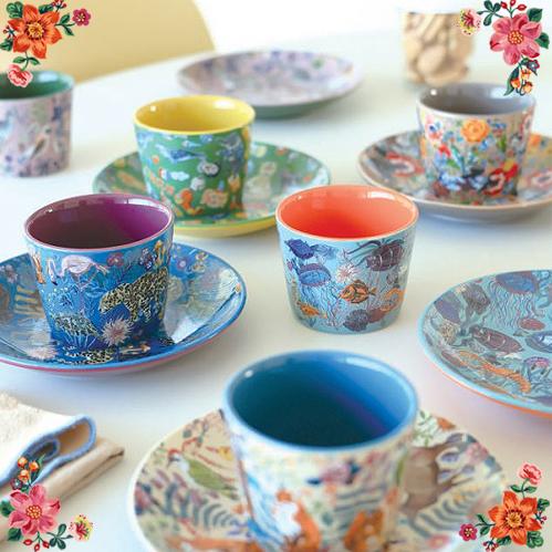 Nathalie Lete（ナタリーレテ） プレート ジャングル 野生動物たちのお