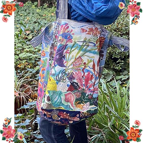 Nathalie Lete ナタリー・レテ ラ・メール・マーケットバッグ 海洋生物