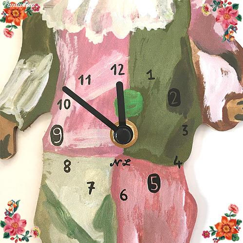 Nathalie Lete（ナタリーレテ） ダイカット・クロック サーカス