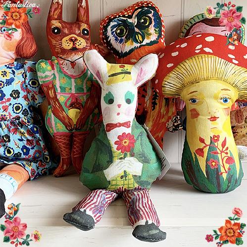 Nathalie Lete（ナタリーレテ） ビーンバッグ・ドール ラビット・ザ