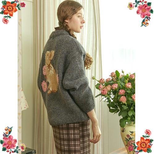 Nathalie Lete（ナタリーレテ） カーディガン バニー・イン・ザ