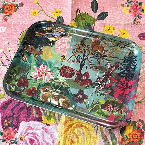 Nathalie Lete（ナタリーレテ） ティータオル マジック・ガーデン 魔法