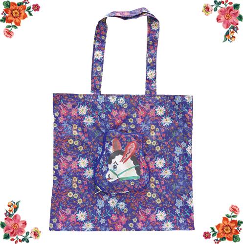 Nathalie Lete（ナタリーレテ） ポケッタブル・フェイス・ソフトバッグ