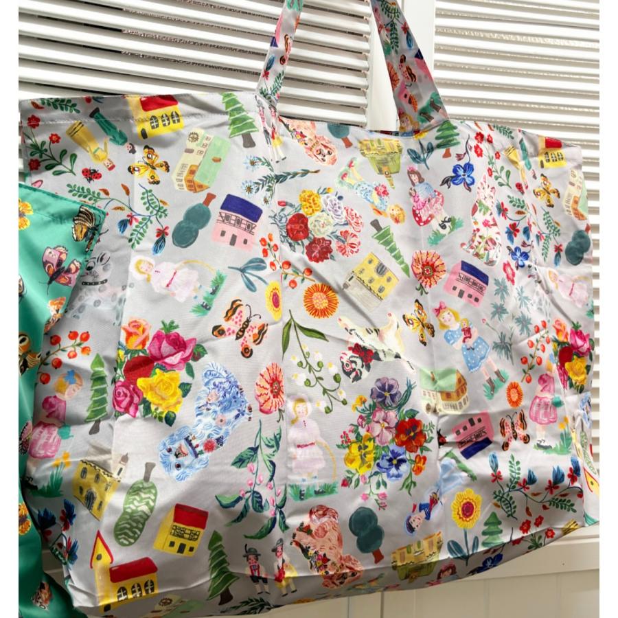 Nathalie Lete（ナタリーレテ） ポケッタブル・エコバッグ ハウス