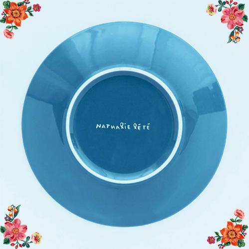 Nathalie Lete（ナタリーレテ） プレート オウル＆バード フクロウと