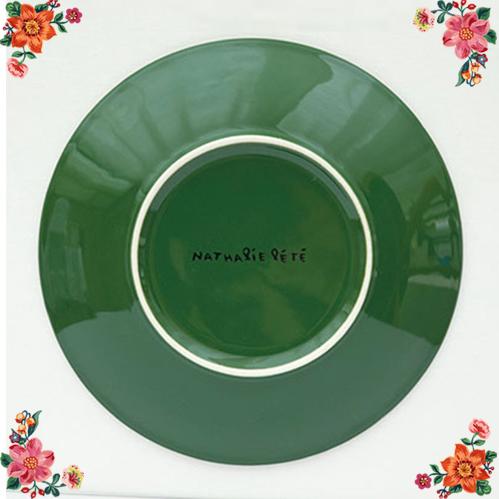 Nathalie Lete（ナタリーレテ） プレート ジャングル&フラワー 野生