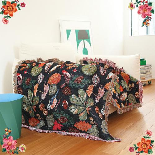 Nathalie Lete（ナタリーレテ） タペストリー・ラグ ネイチャー 庭の