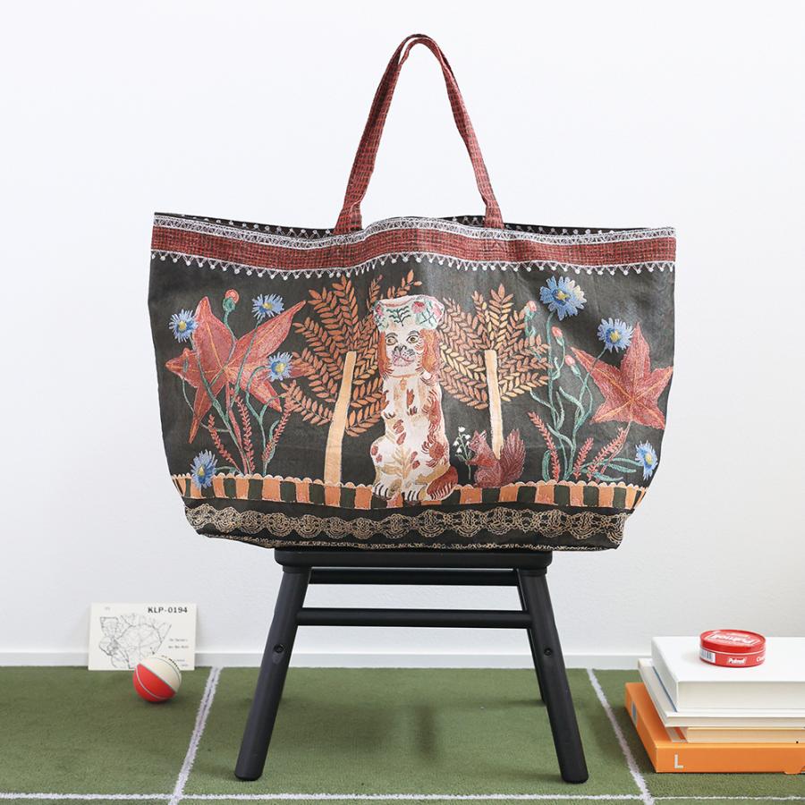 ナタリーレテポケッタブル エコバッグ折りたたみバッグサーカスねこネコ