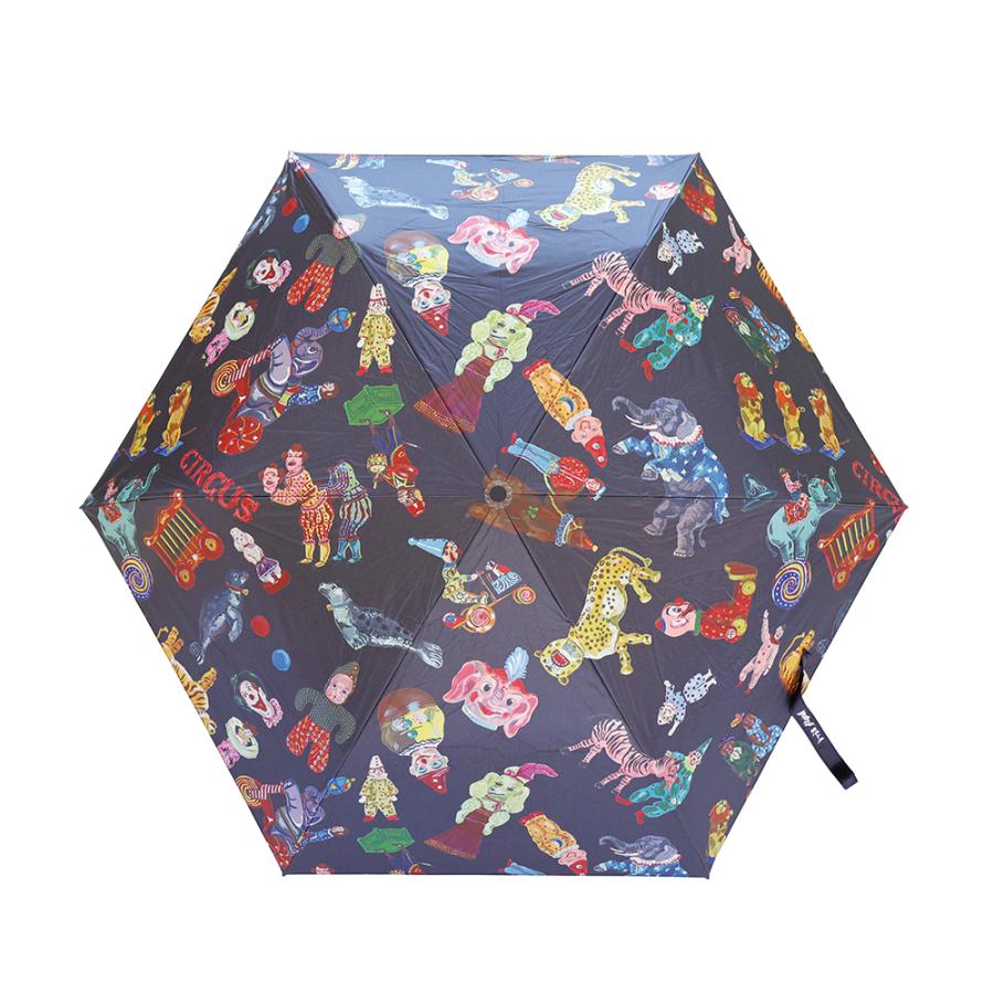 新品　ナタリーレテ　晴雨兼用　折りたたみ傘　サーカス Nathalie Lete ナタリー・レテ フォールディング・アンブレラ