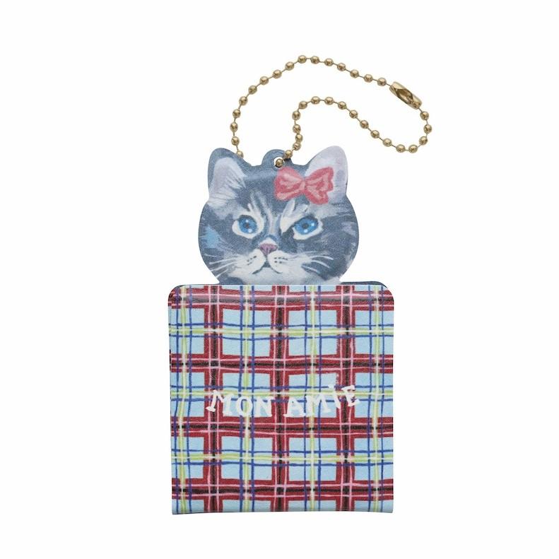 Nathalie Lete（ナタリーレテ） キーチェーン・ミラー グレイ