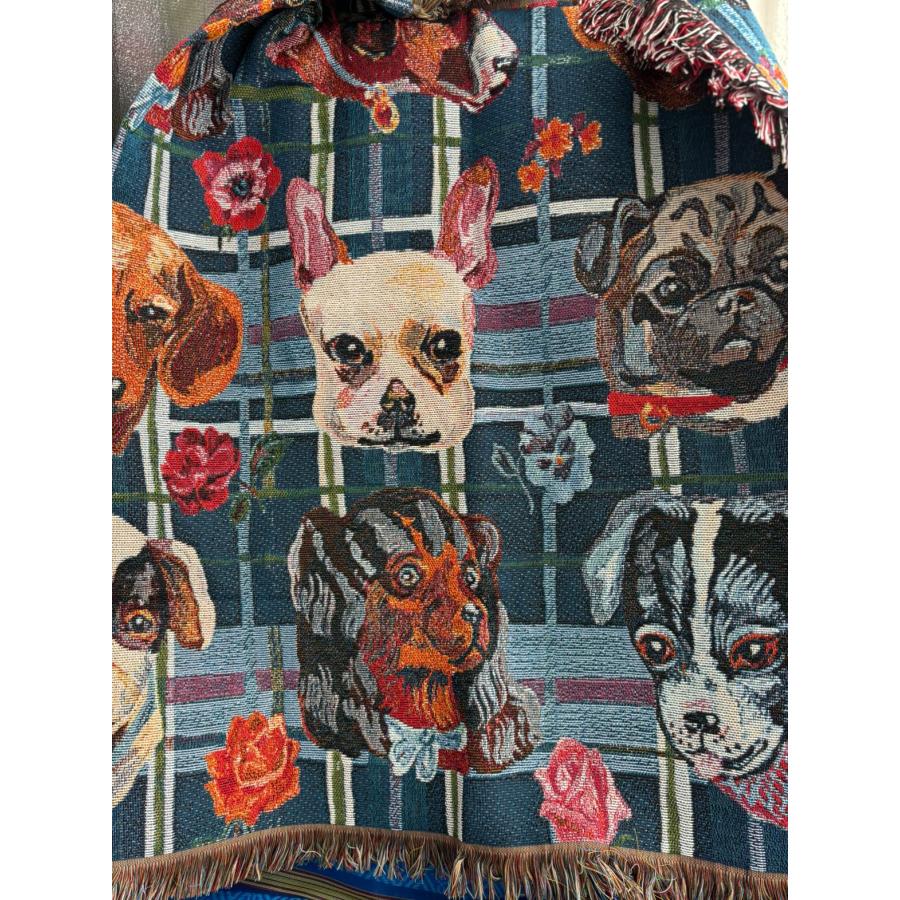 Nathalie Lete（ナタリーレテ） タペストリー・ラグ ドッグス 犬たちの