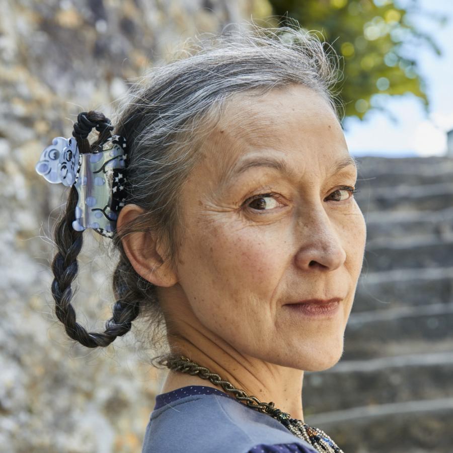 Nathalie Lete（ナタリーレテ） ヘア・クリップ ドミノ・ザ・ドッグ