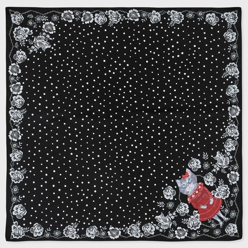 Nathalie Lete（ナタリーレテ） シルクスカーフ ミス・パーティー・ザ