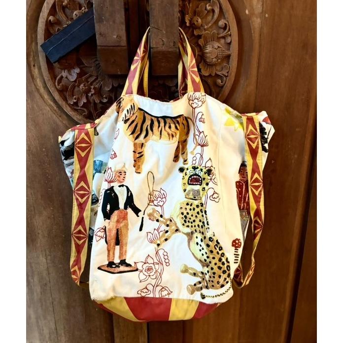 Nathalie Lete（ナタリーレテ） サーカス・マーケットバッグ サーカス