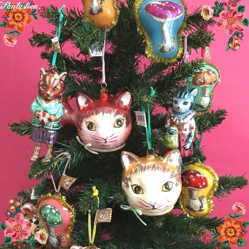 Nathalie Lete（ナタリーレテ） オーナメント レッド・キャット