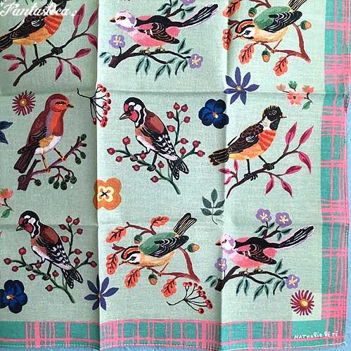 ナタリー レテ ハンカチ バーズ ナタリーの野鳥ハンカチ Nl338 Fantasticaファンタスチカ雑貨店 通販 Yahoo ショッピング