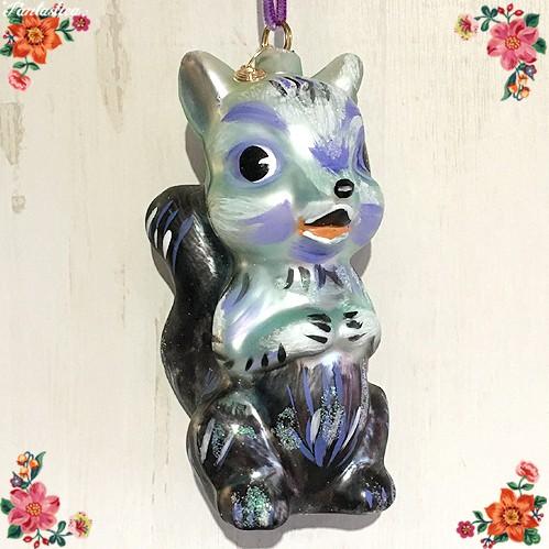 ナタリー・レテ オーナメント プリティー・スクイレル シルバーリスの