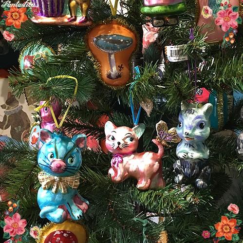 ナタリー・レテ オーナメント ドリーム・キャット お人形猫の