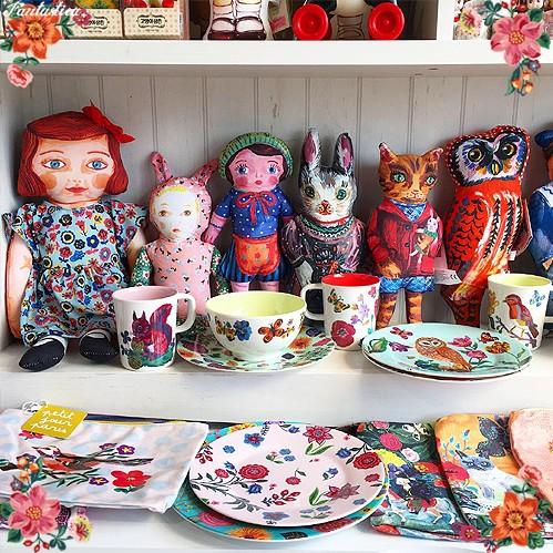 ナタリー・レテ プチ・ジュール・パリ メラミン・マグ フラワーレッド